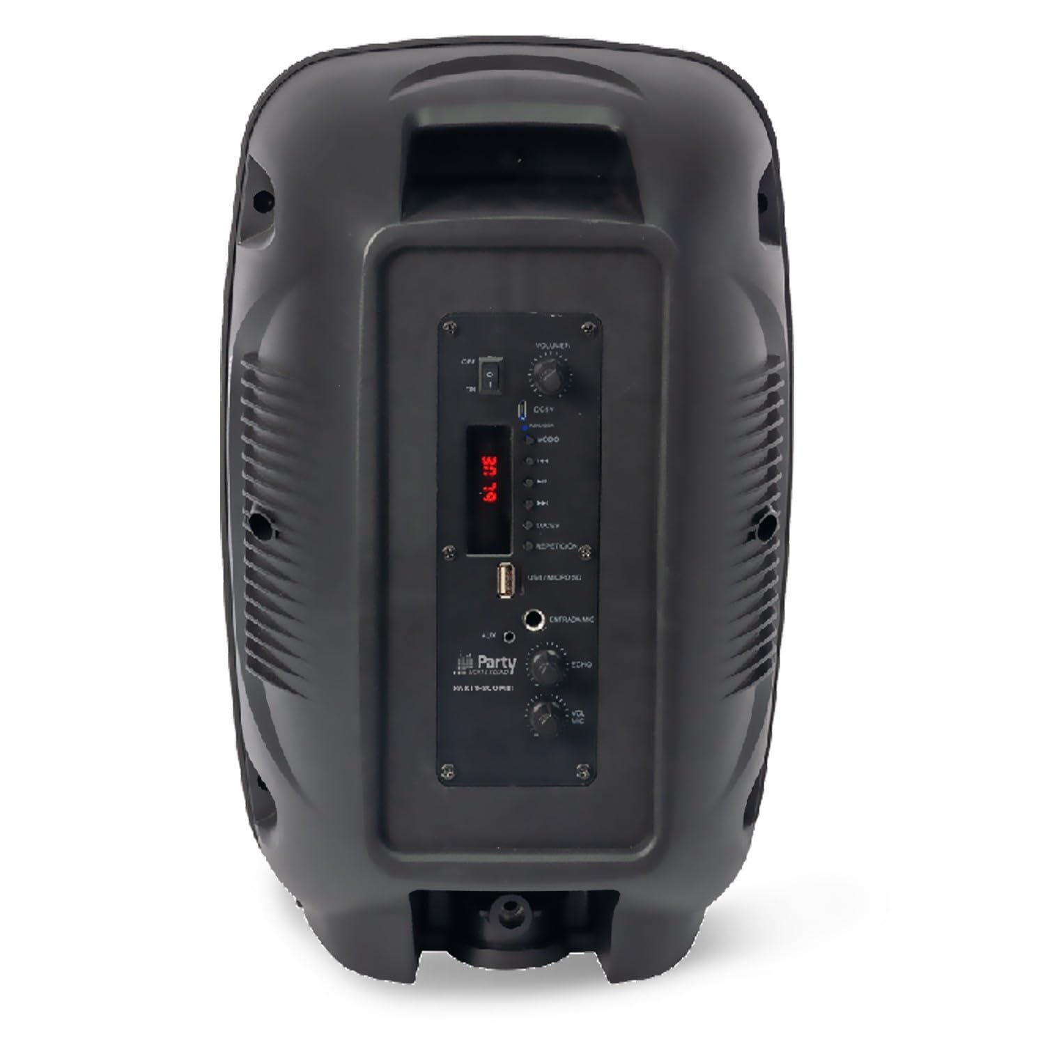 Enceinte Sono Portable Autonome 8"/20CM 300W - USB/SD/BT/AUX/Echo - avec Effet Derby - PARTY-8COMBI