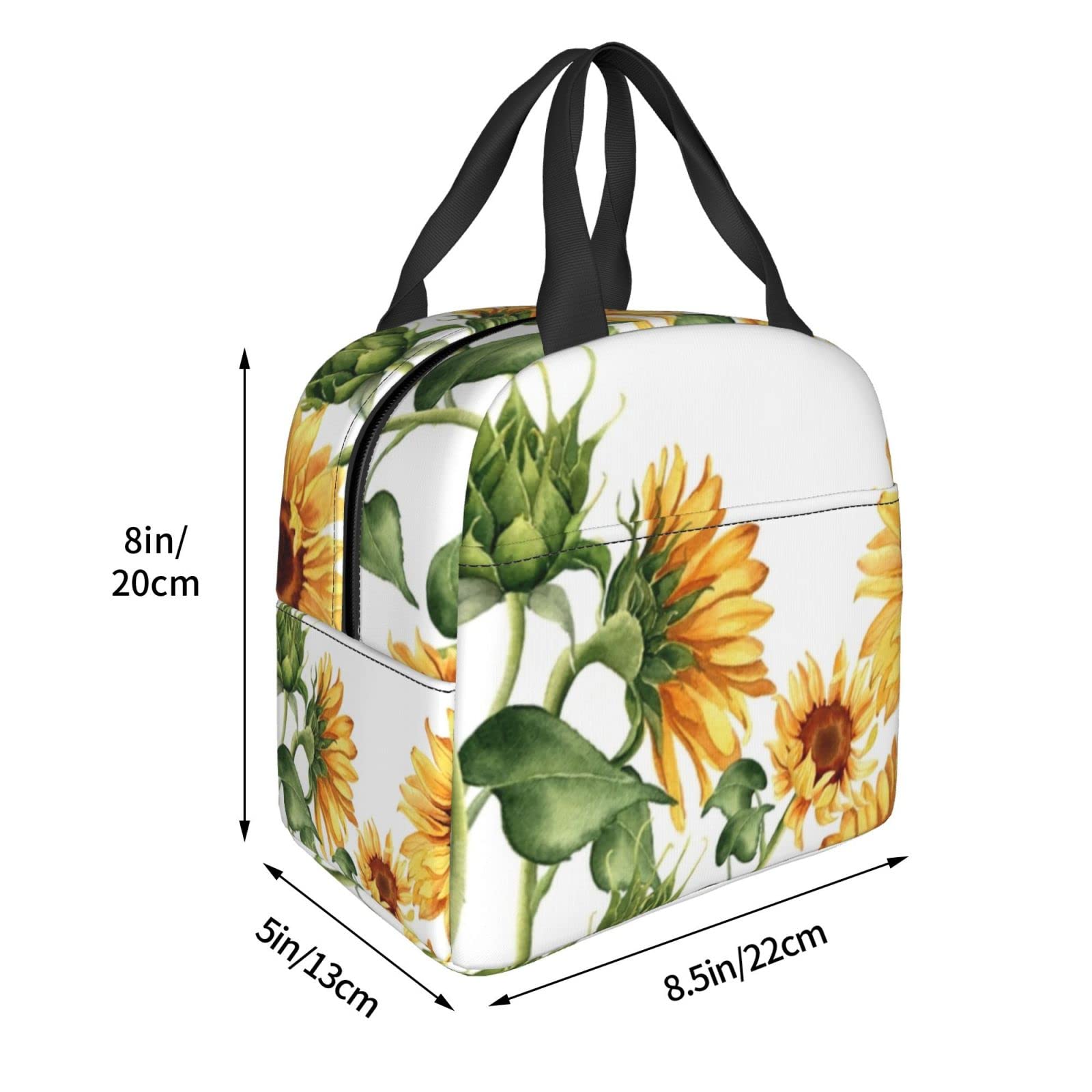 Sac à Déjeuner Isotherme Avec Deux Tortues Aquarelles Pour Homme Et