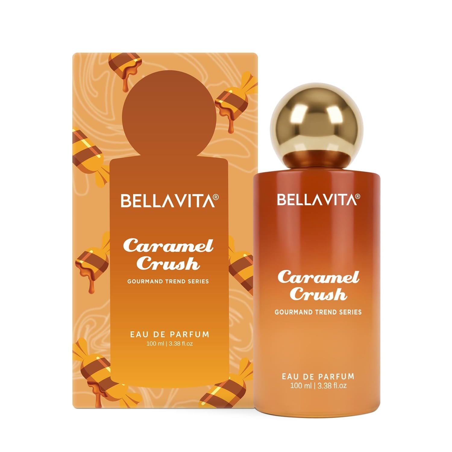 BELLAVITA Caramel Crush 100ml | Gourmand Collection | Smell like a snack-picture-39