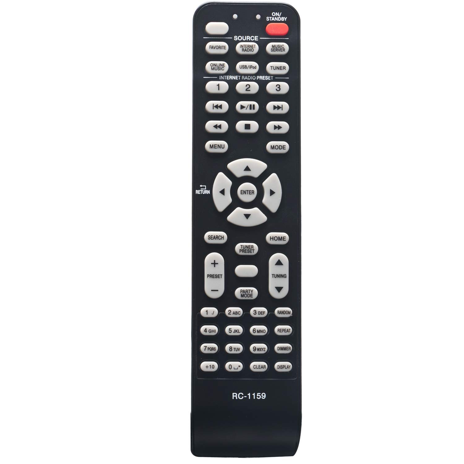 Amazon | WINFLIK RC-1159 交換用リモコン Denonネットワーク