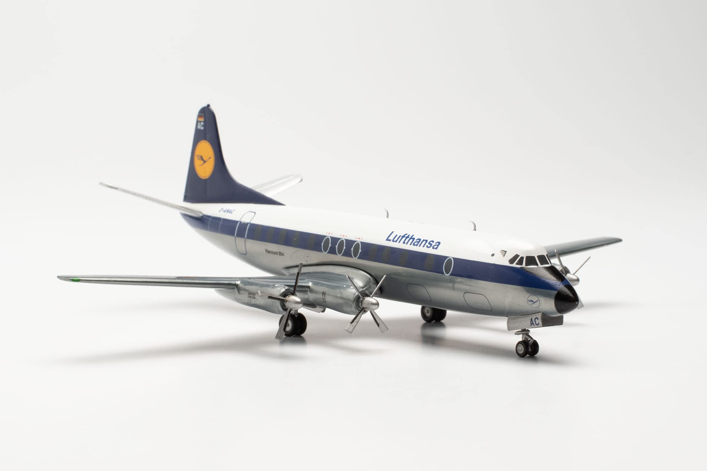 herpa Modellflugzeug Vickers Viscount 800 - Lufthansa Stargazer
