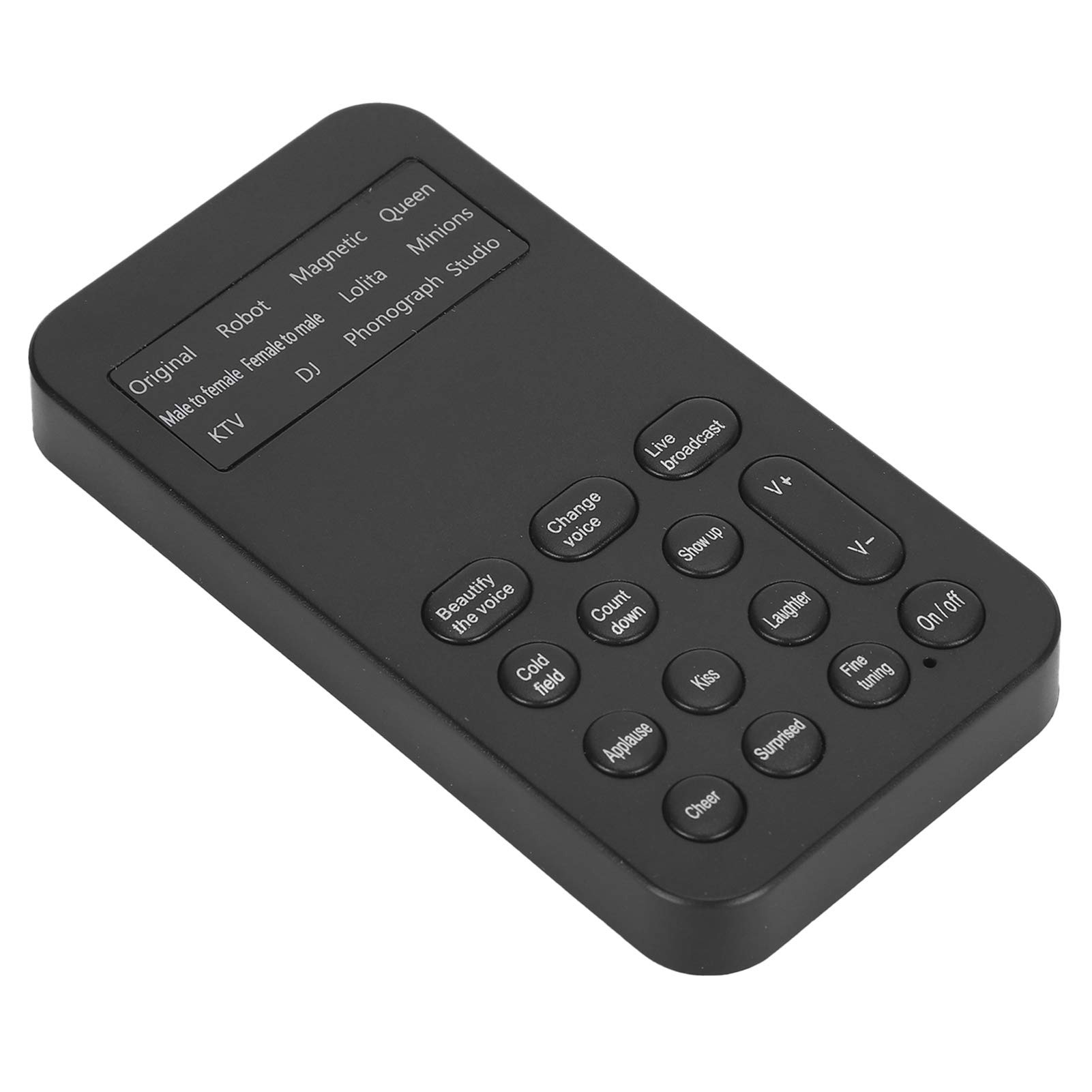 Cambiador de Voz de Telfono Mvil Verstil cambia voce portatile 12 Efectos de Sonido Fijos de Voz 8 para Experimentar el Juego de Voces Cautivadoras Transmisin Fundas