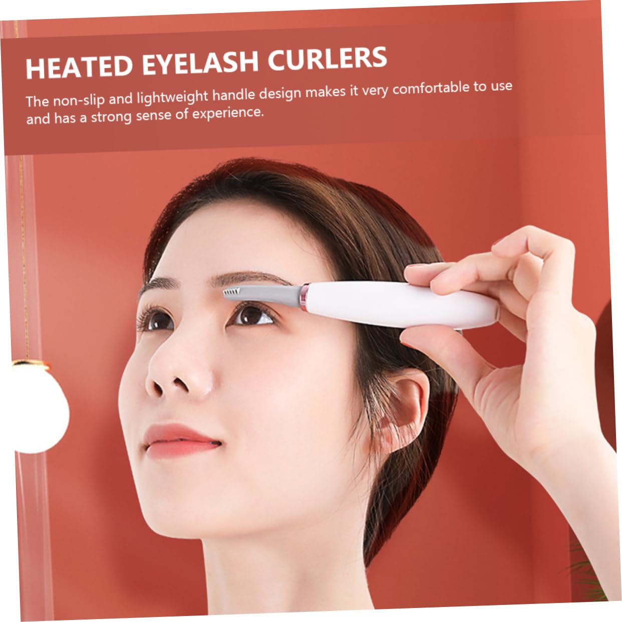 3piezas Rizador De Pestañas Eléctrico Calefacción Rápida Curling De Pestañas Para Maquillaje Herramienta De Belleza Portátil y Eficaz Para Mujeres