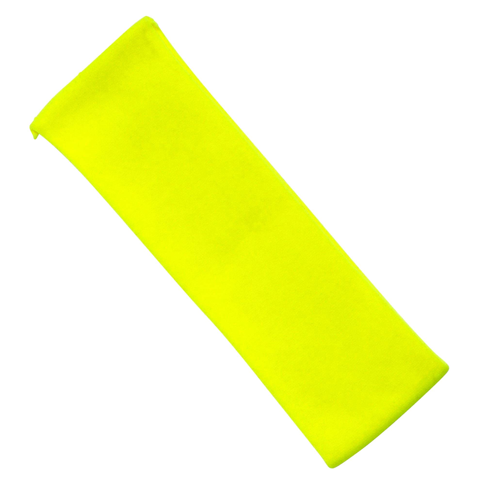 WIDMANN 02034 - Headband Adult Unisex, 80s, Disco, Tennis, Theme Parties, Fluorescent Yellow Colour - Image 3