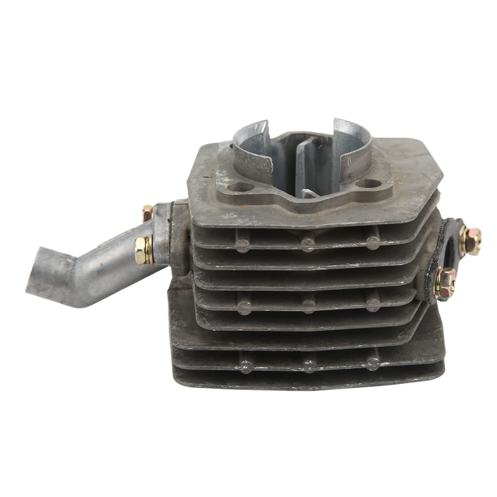 Kit De Pistón De Cilindro De Motor, Kit De Pistón De Barril De Cilindro De 47 Mm De Diámetro De Orificio De Repuesto Para Motor De Bicicleta Motorizada De Motor Un Solo Cilindro De 80 Cc 2 Tiemp