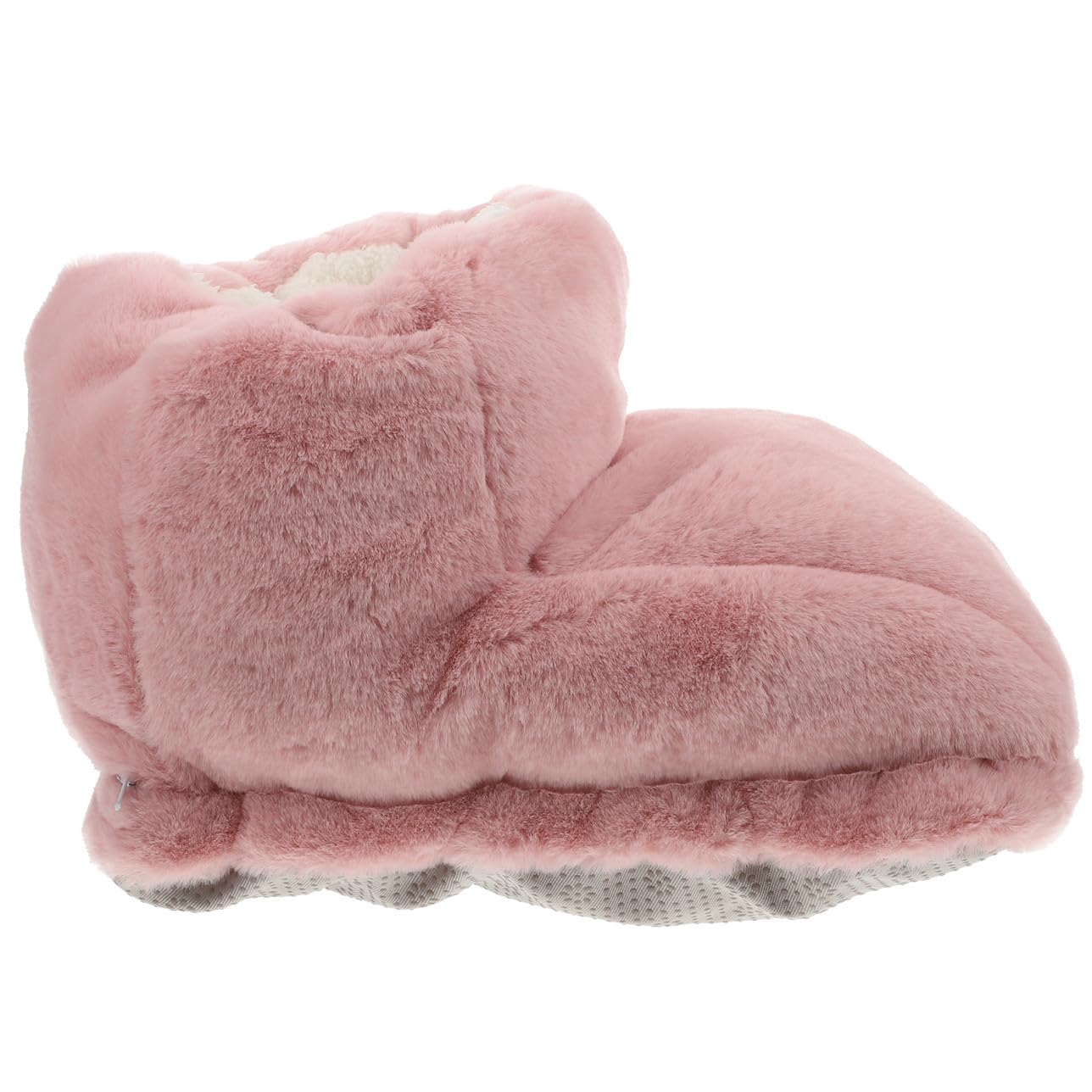 Scaldapiedi Elettrico USB Rosa, Scarpe Riscaldanti Alte per Inverno | Eva e Peluche, Smontabile e Lavabile, Casa e Ufficio, Mantenimento Costante del Calore