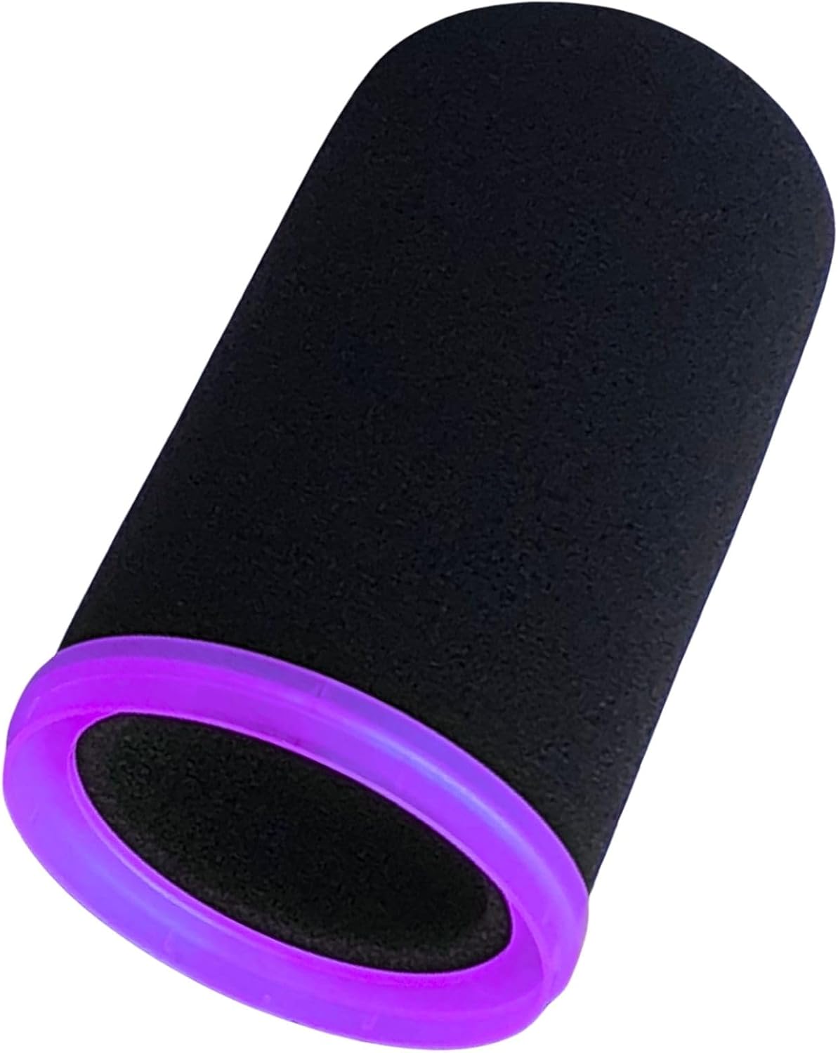 RhymKawa SM7b Foam Cover for Shuer SM7B, MV7 POP Filter RK345 Replacement, Windscreen with Colored Retaining O-Ring Identified Seat (Violet)