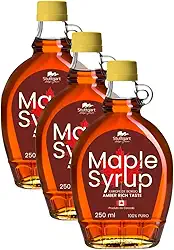 Maple Syrup 100% Puro Stuttgart - 3 garrafas (3 x 250ml)