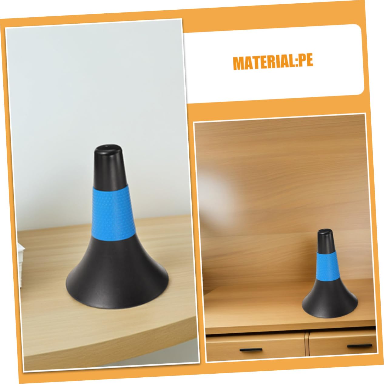 Gatuida Cones De Agidad del Futboto 8 Conos De Entrenamiento Pequeños Conos De Entrenamiento De Velocidad para Simulacros De Baloncesto De Fútbol Accesorios De Práctica De