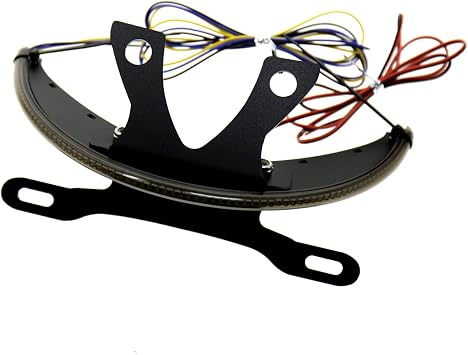 LED Fender Turn Signal Kit Smoked Lens&Tag Light&Bracket For Victory 2003-2017