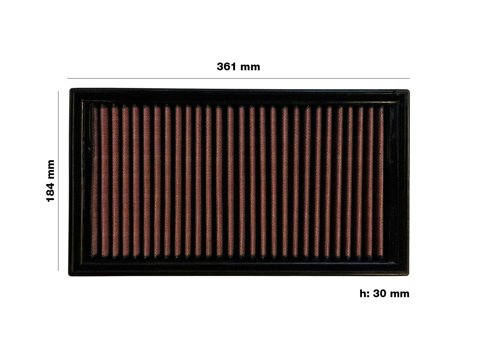 Simoni Racing Filtro de Aire de Reemplazo compatible con e.o.c. Audi/Seat/Volkswagen
