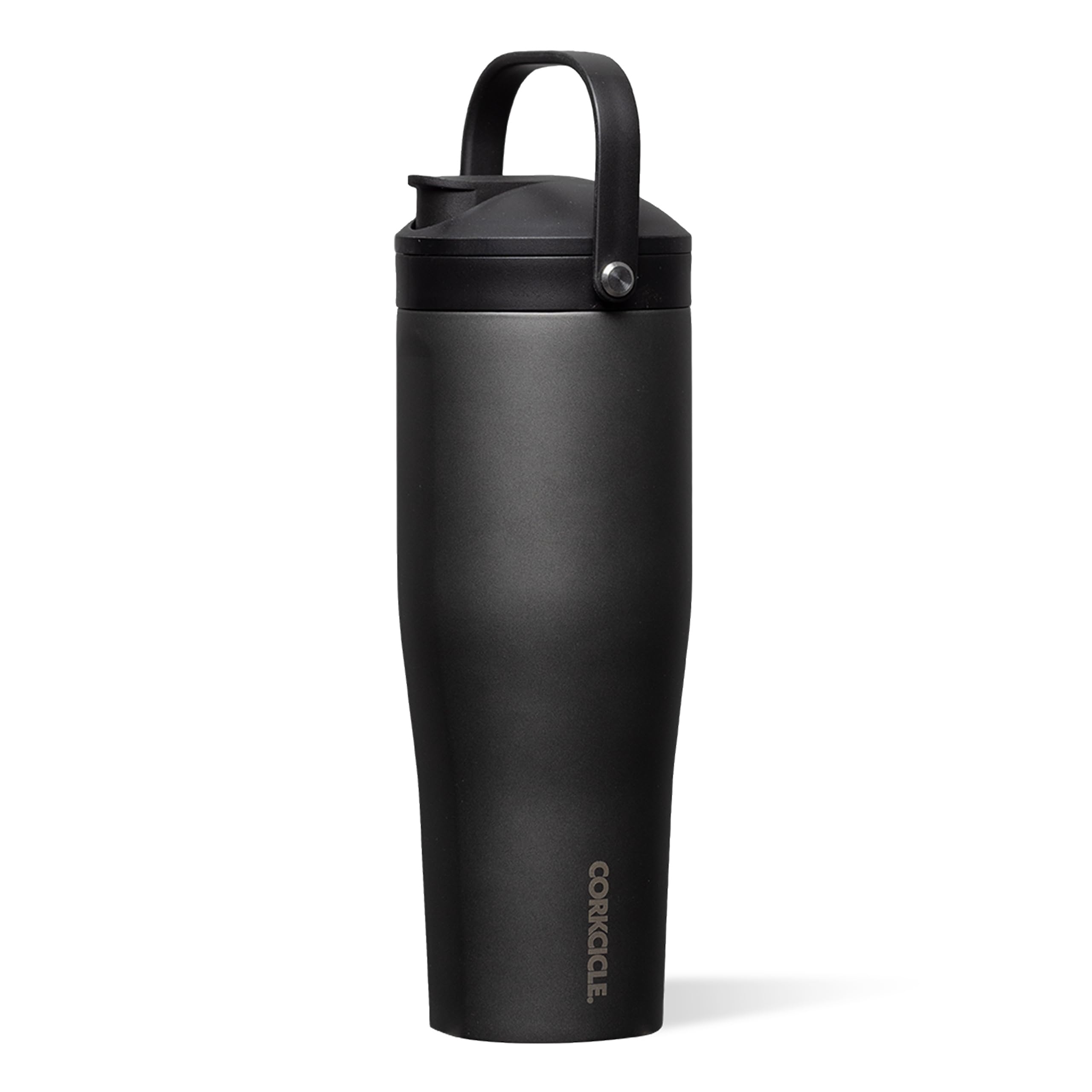 Corkcicle Protein Shaker - Built-In Agitator & Fruit Strainer Lid - 30oz - Ceramic Slate