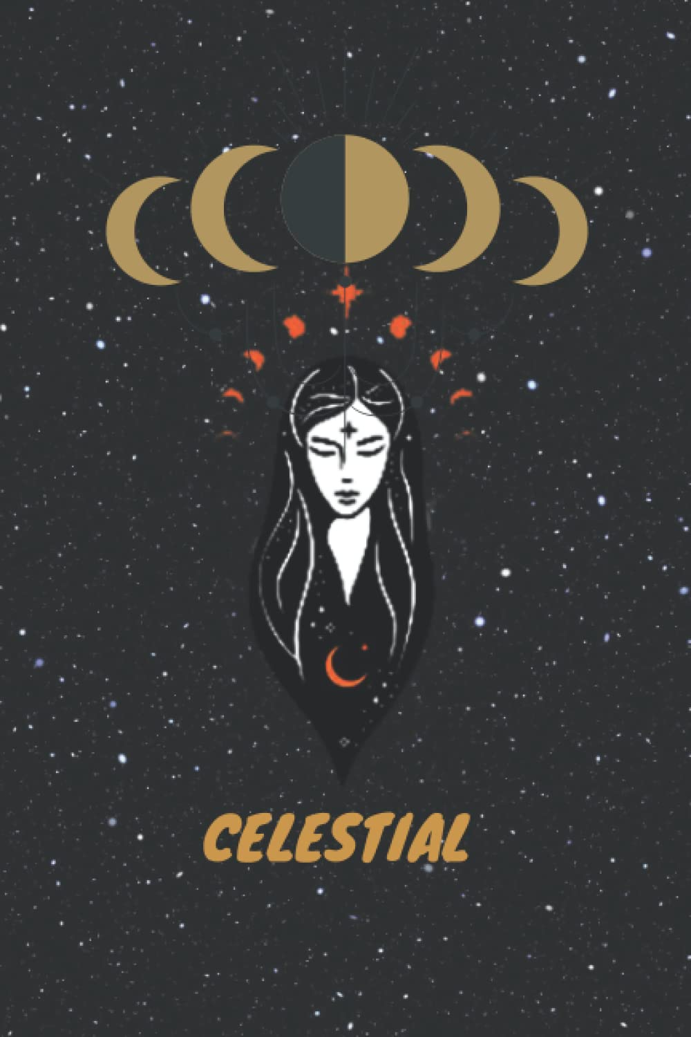 Celestial: Celestial notebook Journal Celestial Diary, Cosmic Pattern Astrology Notebook ,Mystical & Spiritual Witchy Journal, Blank Book of Shadows, ... Design Notebook Journal: 6x9 lined pages