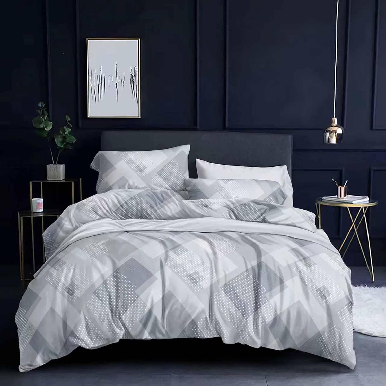 CGK Unlimited Super King Duvet Set Brushed Microfibre Bedding Sets