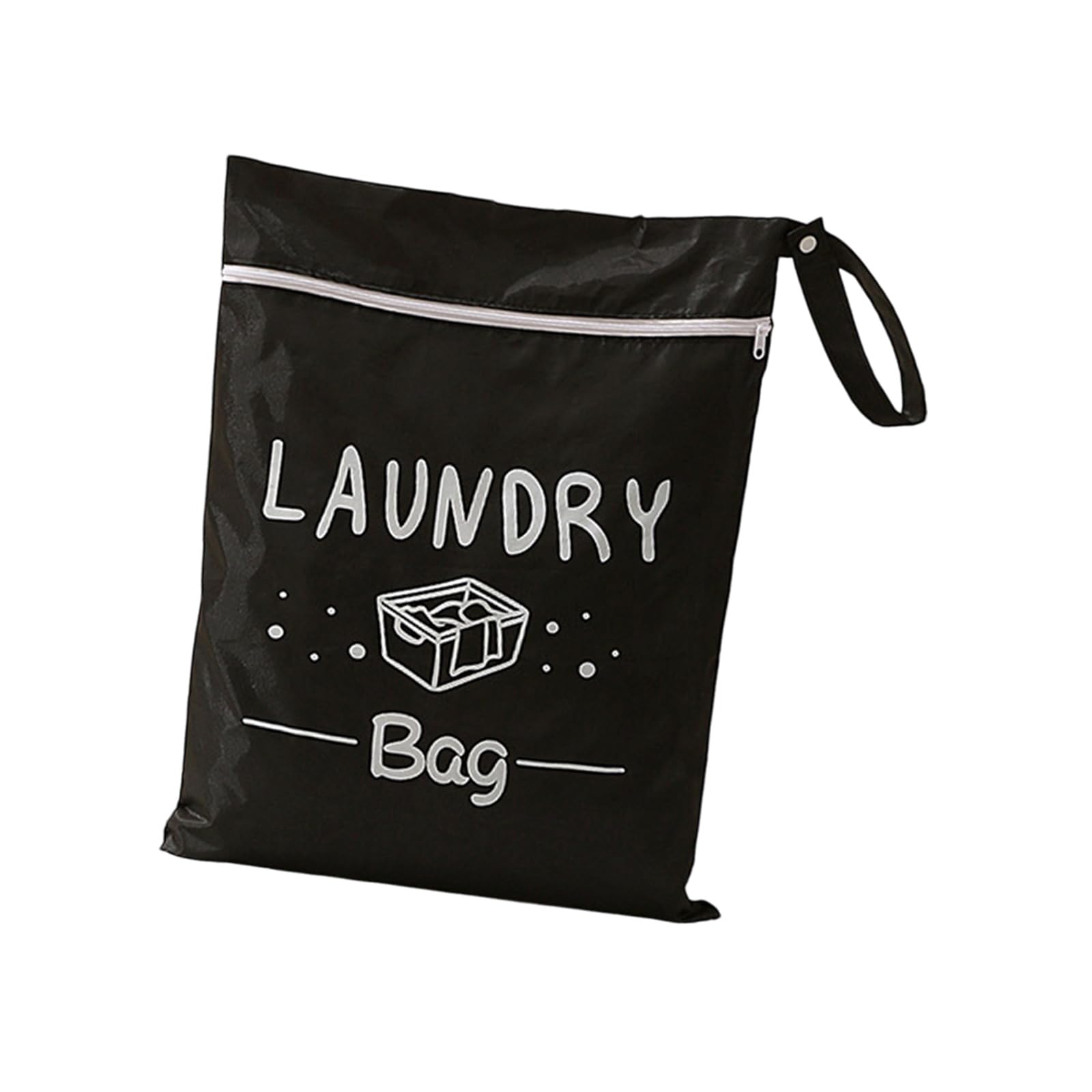 Laundry Bag & Smell Proof Clothes Bag with Outer Pouches Dirty Clothes Organizers Laundry Storage Bags Travel Bags for Suitcase