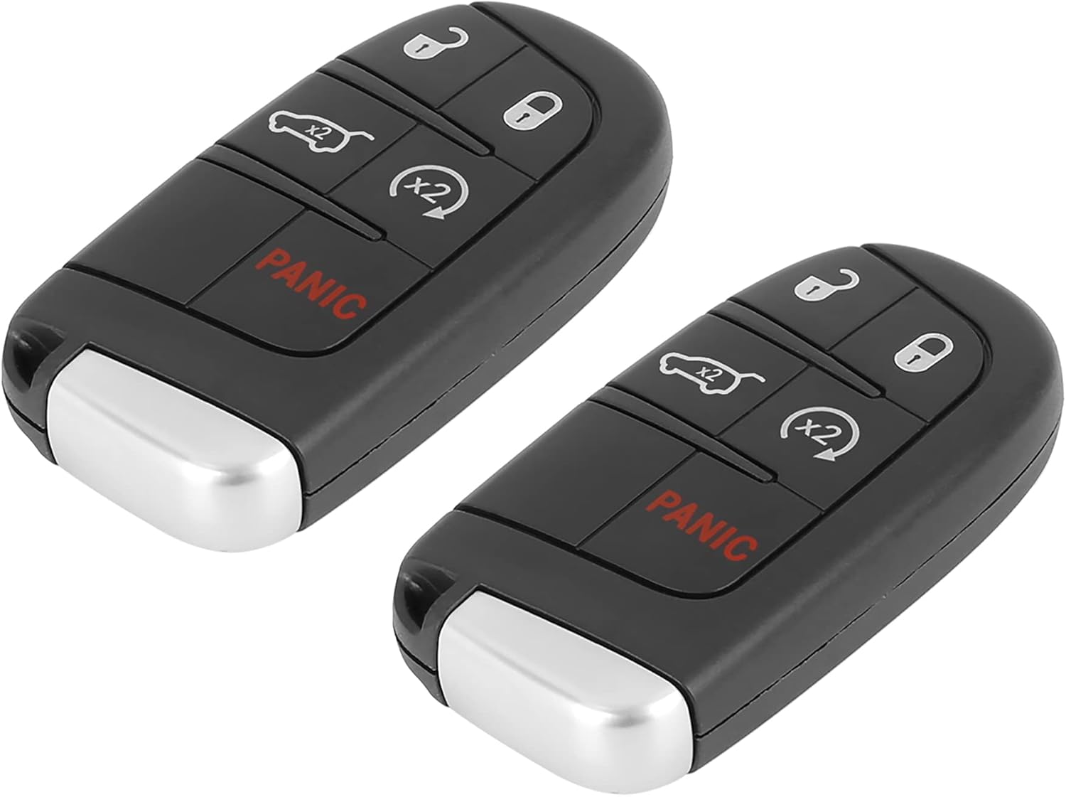 X AUTOHAUX 2pcs Replacement Car Keyless Entry Remote Key