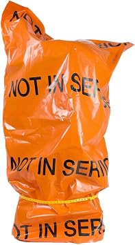Orange Polypropylene Hydrant Bag