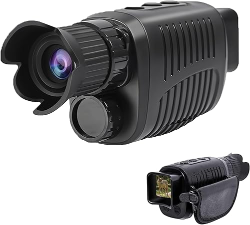 Miniatura 1 de LIZHOUMIL Monocular digital de visión nocturna para 100 oscuro 1080p Full HD Video visión nocturna Gafas de visión nocturna infrarroja de larga