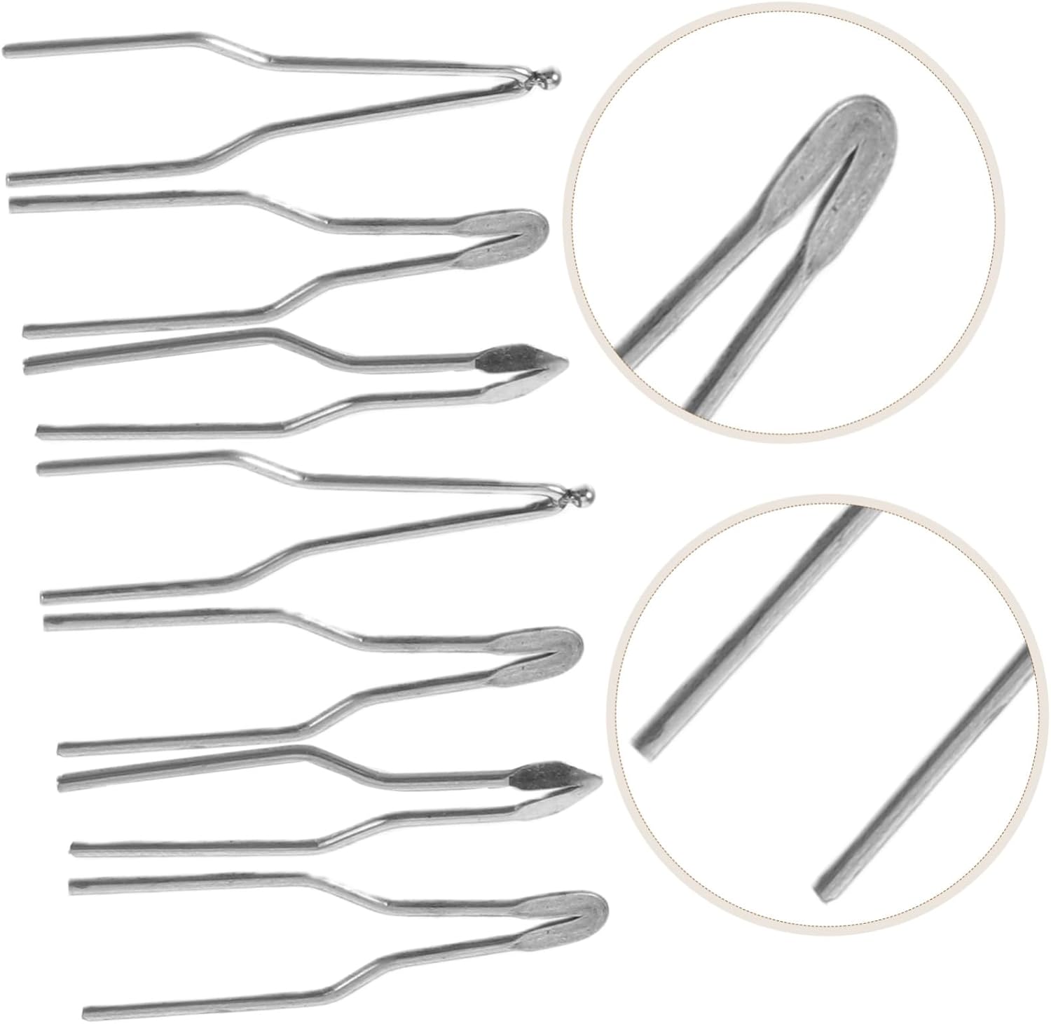 TOKIDNY Pyrography Wire Tips with Heat Resistant Materials and Comfortable Handling 16pcs High Impedance Nickel Alloy Replacement for Wood Burning Tools for Wood Engraving and Artistic DIY