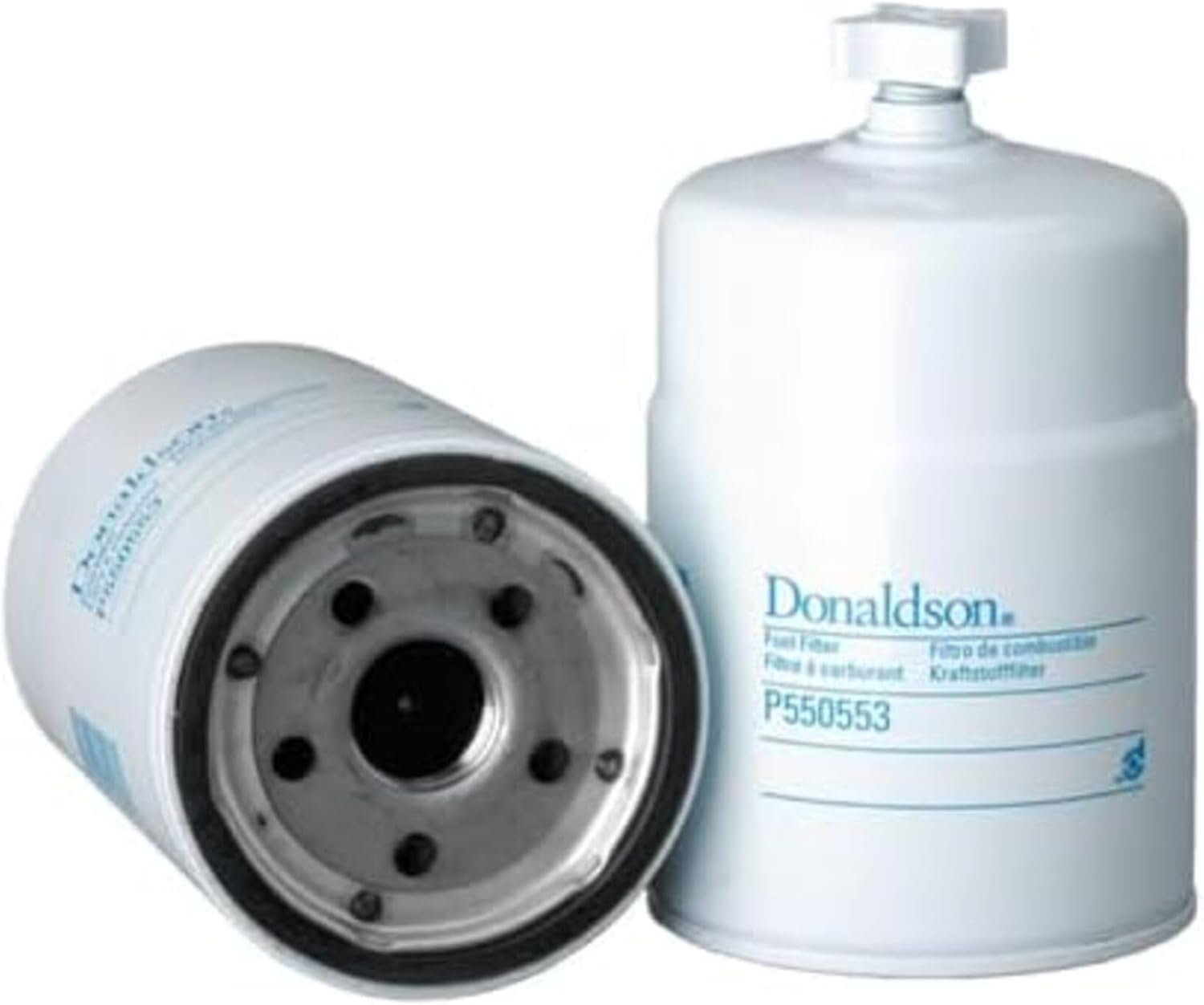 Donaldson P550553 Fuel Filter, 6.23" Water Separator Type, Spin-On Style