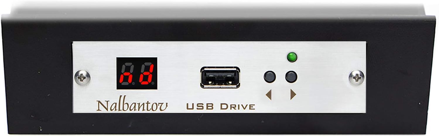 Nalbantov USB Floppy Disk Drive Emulator N-Drive Industrial Replacement for 5.25" Floppy Drive