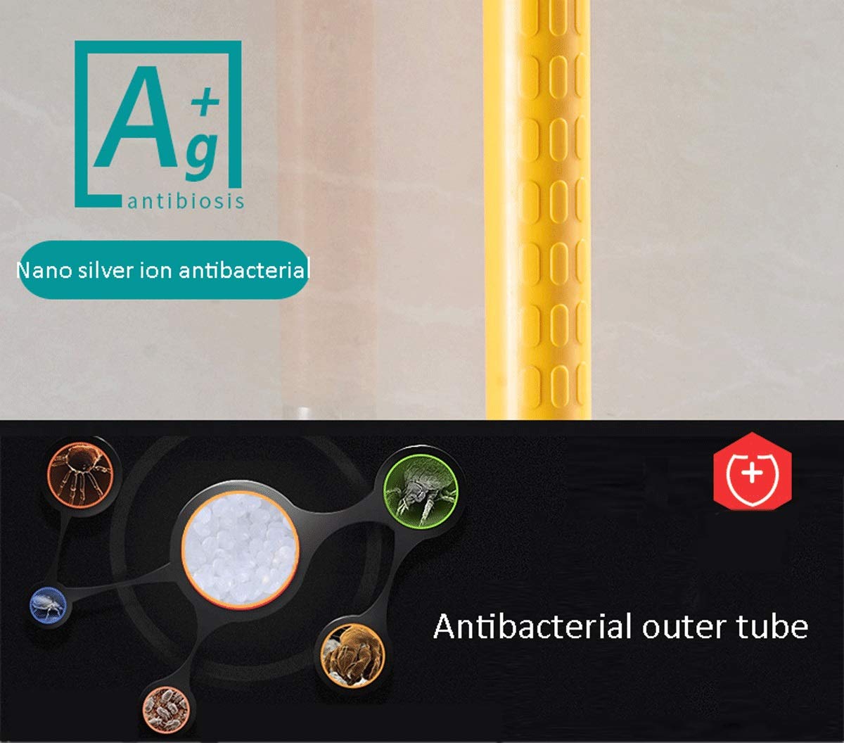 Barres d'appui Poignée Support de sécurité Mains courantes, Barre d'appui en Acier Inoxydable Main Courante de Salle de Bain Type L 90 degrés/Toilettes Vieilles Personnes âgées Han