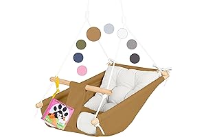 CaTeam Kids' Canvas Hanging Swing: A Safe and Joyful Adventure