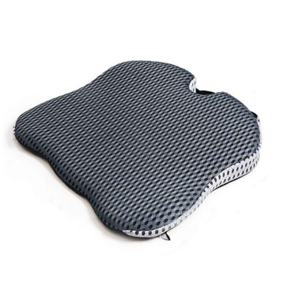 REBPUE Premium Car Seat Cushion Pad for BMW 4er 420i 420d 430i 430d M440i M440d, Breathable Front Bottom Protector Mat,normal-Grau
