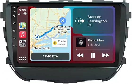 Satnav 2 Din   Maruti Suzuki Vitara Brezza 2016-2018 Crply/AdroidAuto/ ,BluehxFm Fm, 4   1G+32G