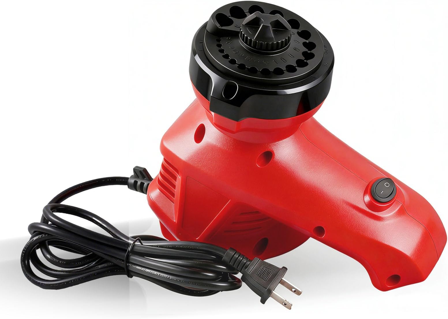 Electric Drill Bit Sharpener for All Bits (1/8" - 15/32"), 95W Power Drill Grinder Machine with 19-Position Jig & Extra Grinding Wheel, 130° Angle Restorer