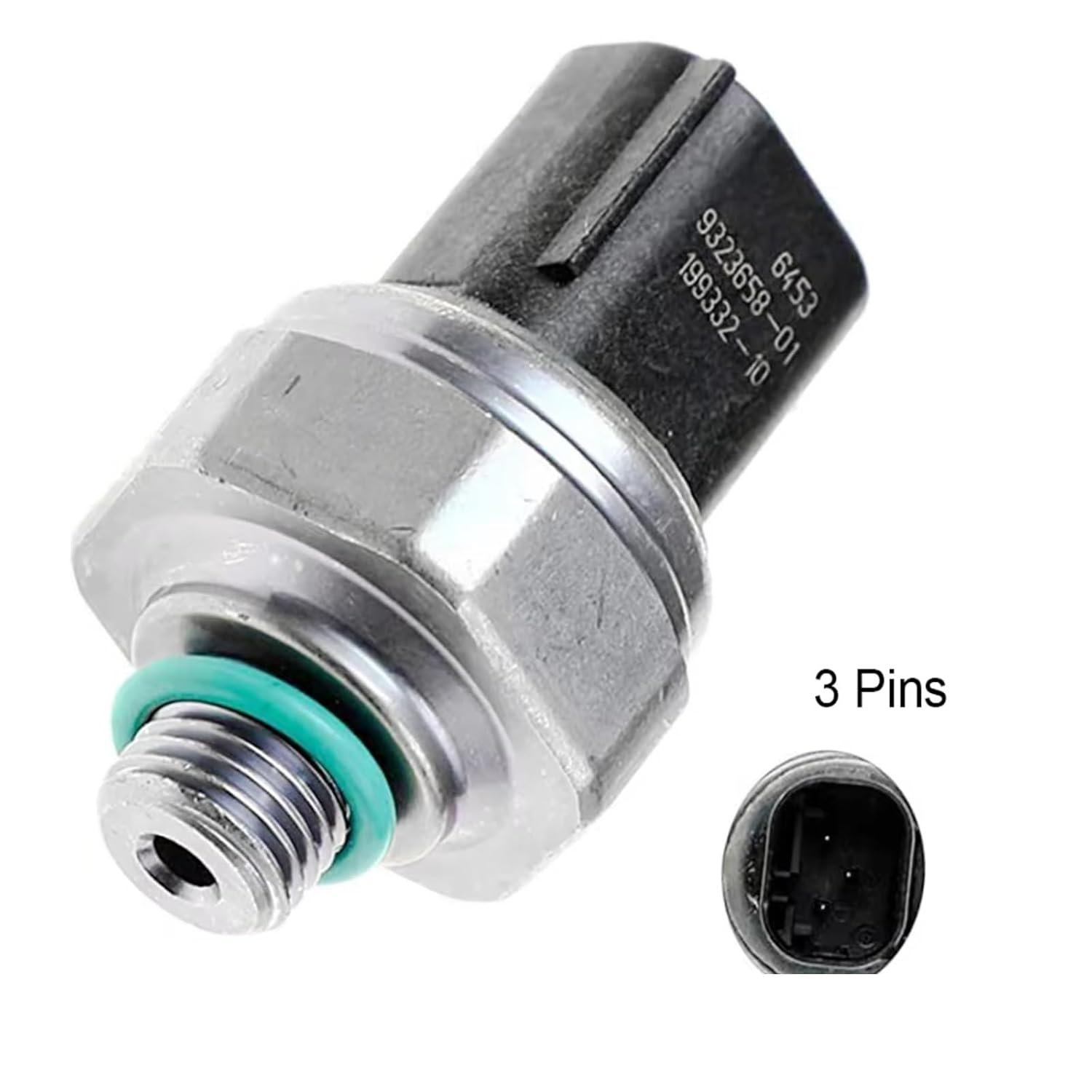Car Air Pressure Switches, for BMW, for 323i 528i 540i 740i 745i 760i E39 E46 E38 E53 X3 X5, for M3, for M5-645393236 A/C Air Conditioner Pressure Sensor Switch