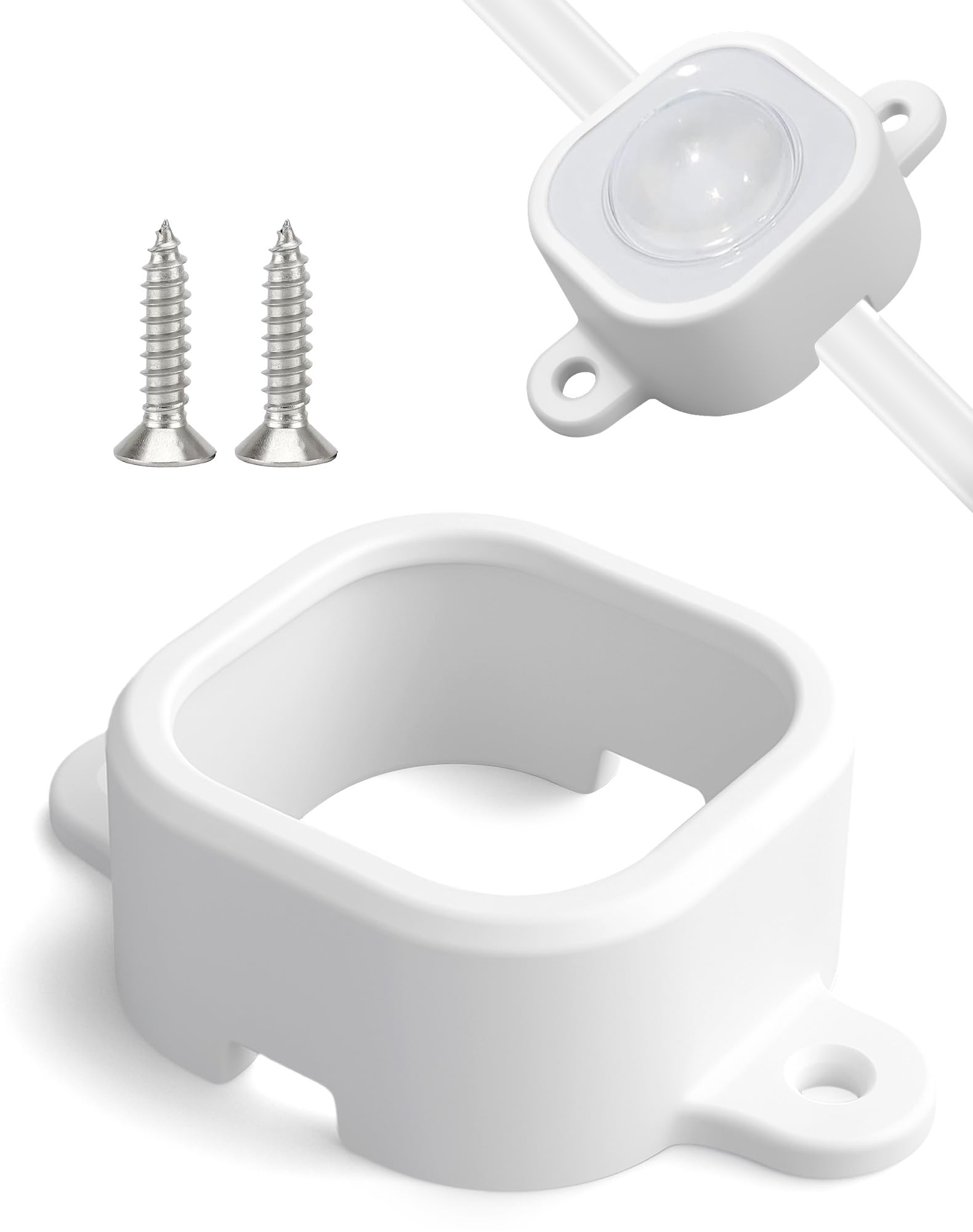 125 PCS Mounting Brackets Compatible with Govee PRO H706A H706C