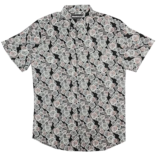 Image of Molokai Surf Button Down Slim Fit Hawaiian Short Sleeve Shirts