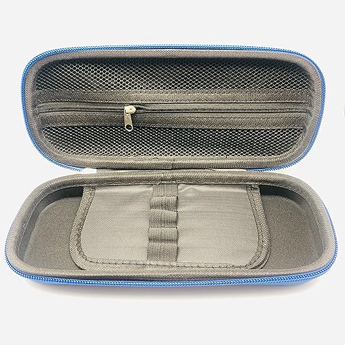 Image of 3D Pencil Case for Kids, Waterproof Pencil Box with Compartments Pen Pouch (Dark blue rocket)