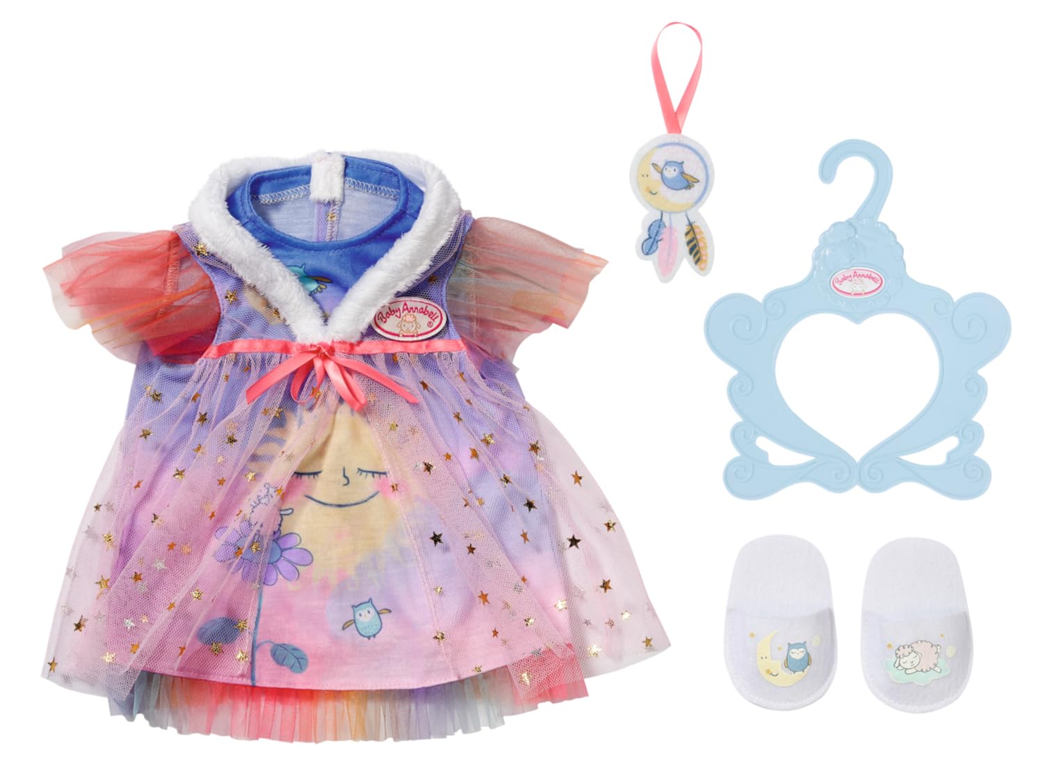 Amazon.com: Baby Annabell Sweet Dreams Gown 709580 - 2-in-1