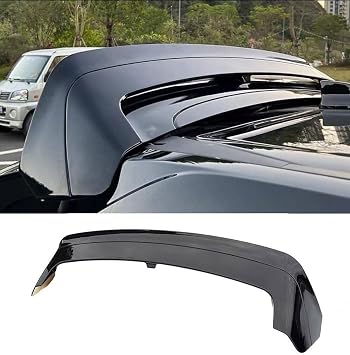 Roof Boot Spoiler Wing Flap Trim Fits for Honda CR-V CRV 2023 2024, Upgrade Rear Spoiler Gloss Black ABS