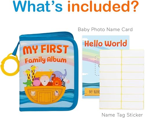 Miniatura 9 de My First Prayer Book  Álbum de fotos de oración personalizado para recién nacido, bebé, bebé, niño pequeño, ahijado, cumpleaños, bautismo, bautismo