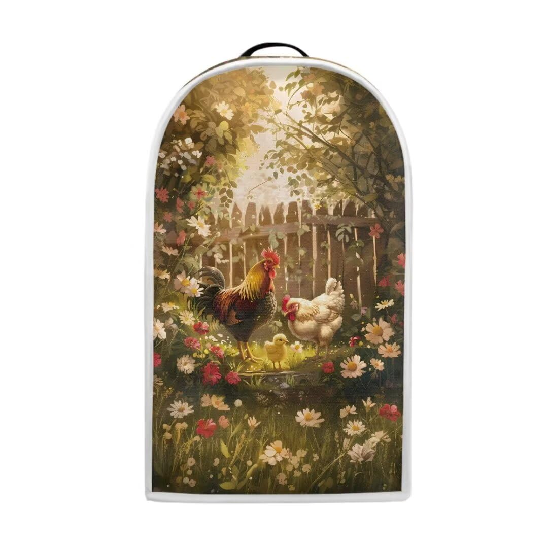 Chicken Blender Dust Cover, Anti Fingerprint Polyester Stand Mixer or Coffee Maker Appliance Protector, Stain Resistant Blender Cover for Kitchen Appliance