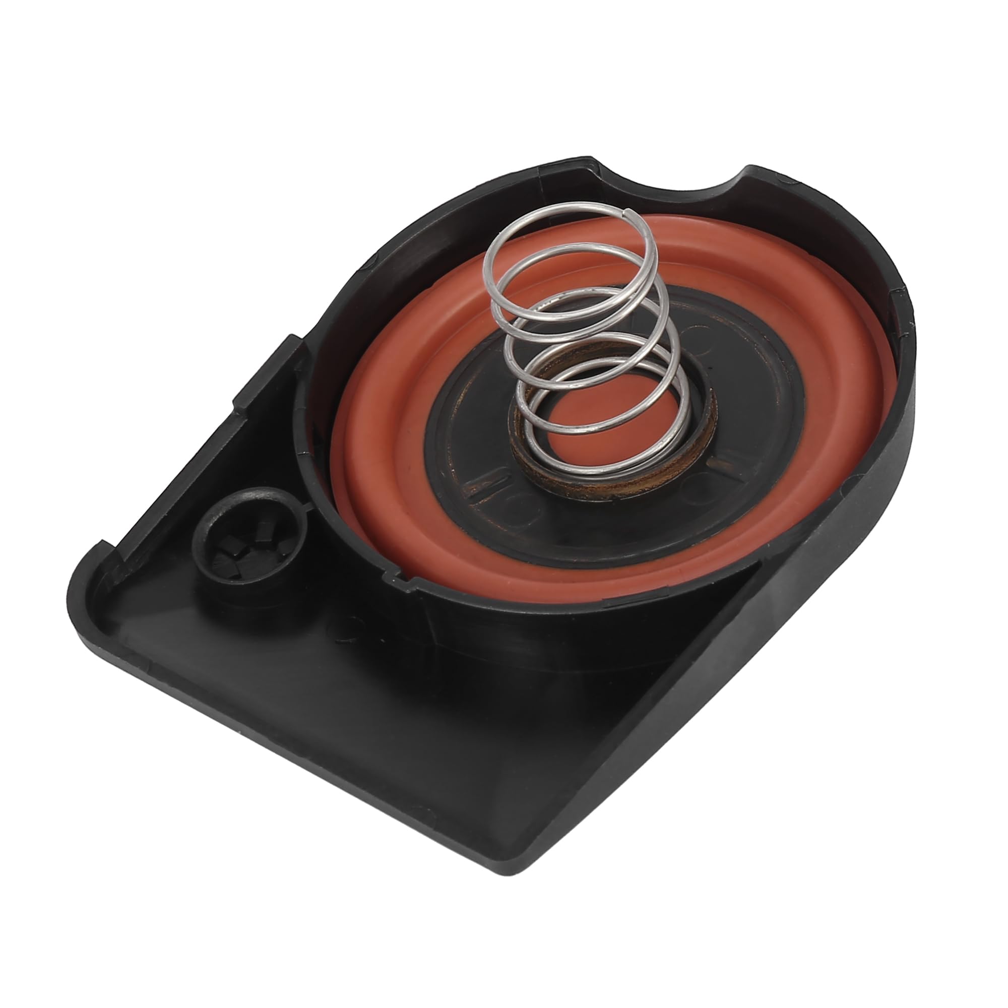 A ABSOPRO PCV Valve Cap Cylinder Head Cap 11127646552 Replacement Black