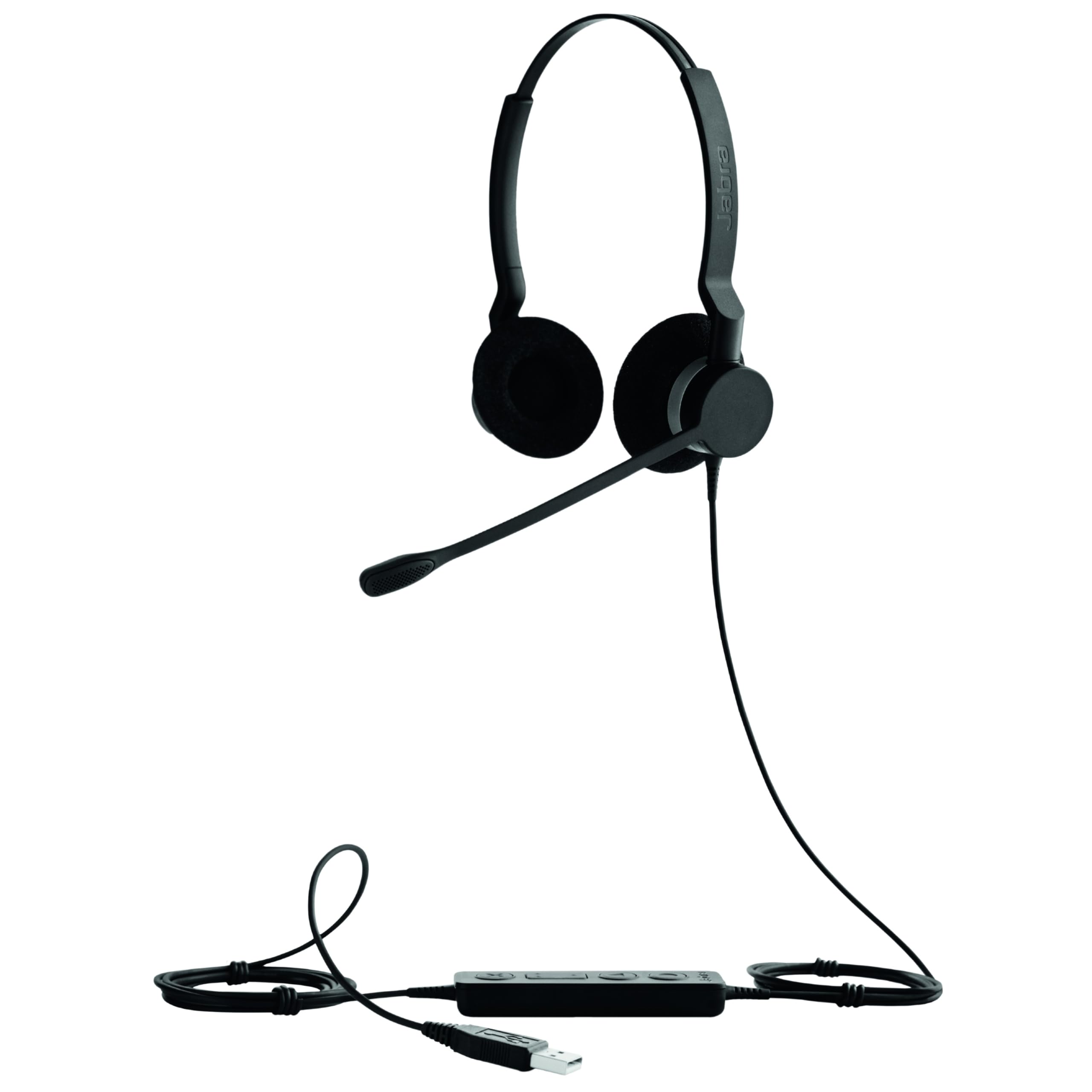 Amazon.com: Jabra Biz 2300 USB-A MS On-Ear Stereo Headset - Skype