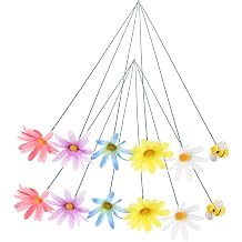Sosoport 1 Set Garden Stake Decor Succulent Plants Flower Stick Garden Decoration Jellyfish Outdoor Sun Flower Eyeball Artificial Spring Garden Stakes Frog Grandpa Grave Ornaments Artificial