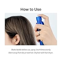 Vista 6 de LADOR - Spray protector del calor para el cabello, acondicionador sin enjuague, espray desenredante para herramientas calientes y rizador