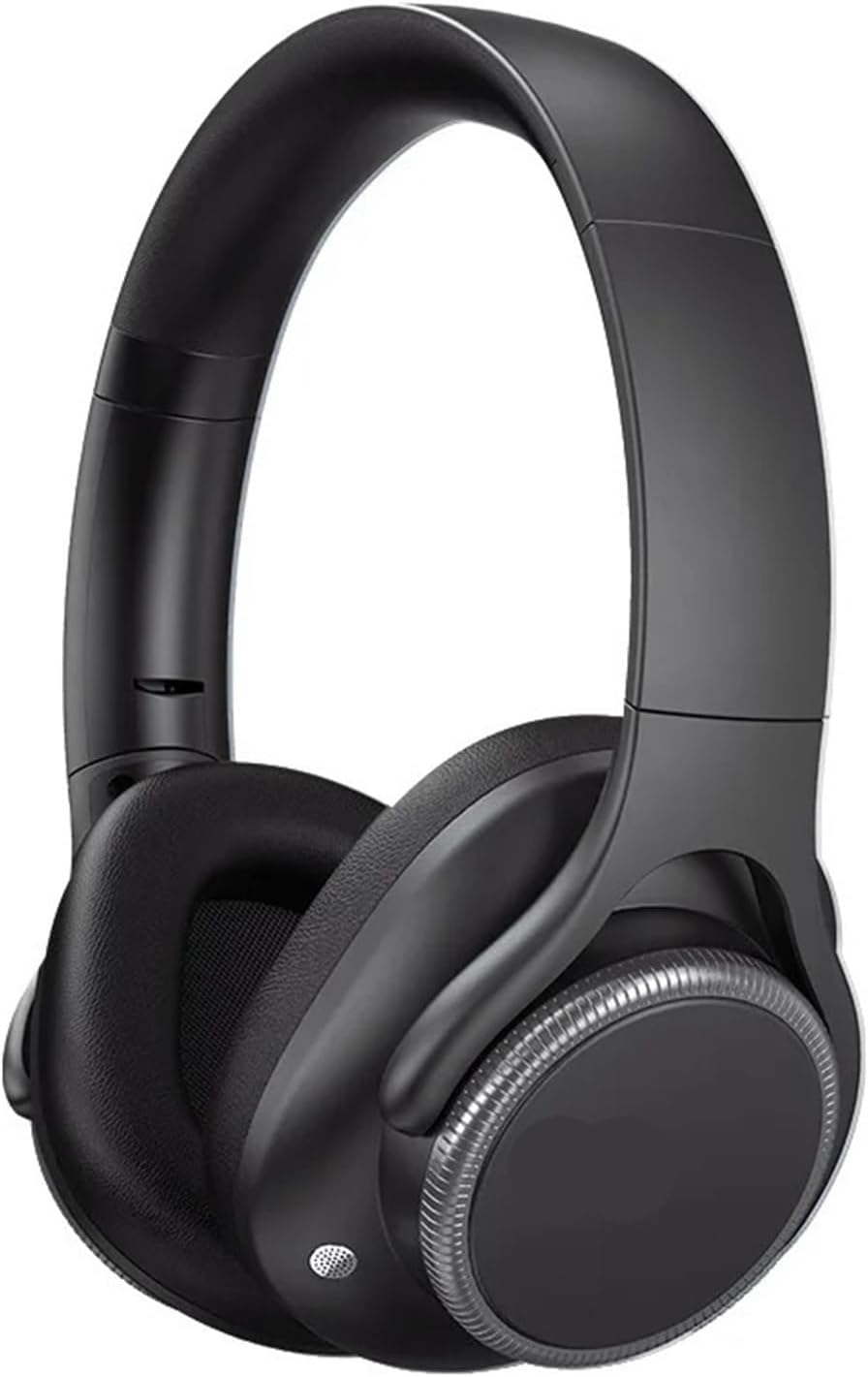 Rotary Volume Knob Over-Ear 6.0 Headphones Head Mounted Foldable Headset(Blue)