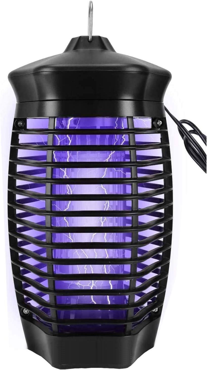 ZAAPTOL Bug Zapper & Attractant Electric Mosquito Zappers/Killer Insect Fly Trap, Waterproof Outdoor/Indoor - Electronic Light Bulb Lamp for Backyard, Patio