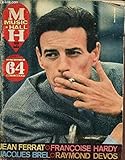  MUSIC HALL - TELE RADIO / N°38 / MAI 1964 / JEAN FERRAT / FRANCOISE HARDY / JACQUES BREL / RAYMOND DEVOS ...
