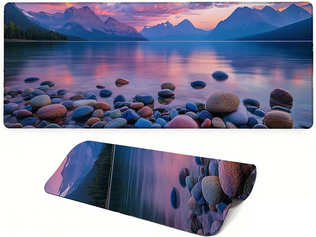 Genérico Lpfieonn Océano Gaming Alfombrilla Ratón 160x80cm PF-2459