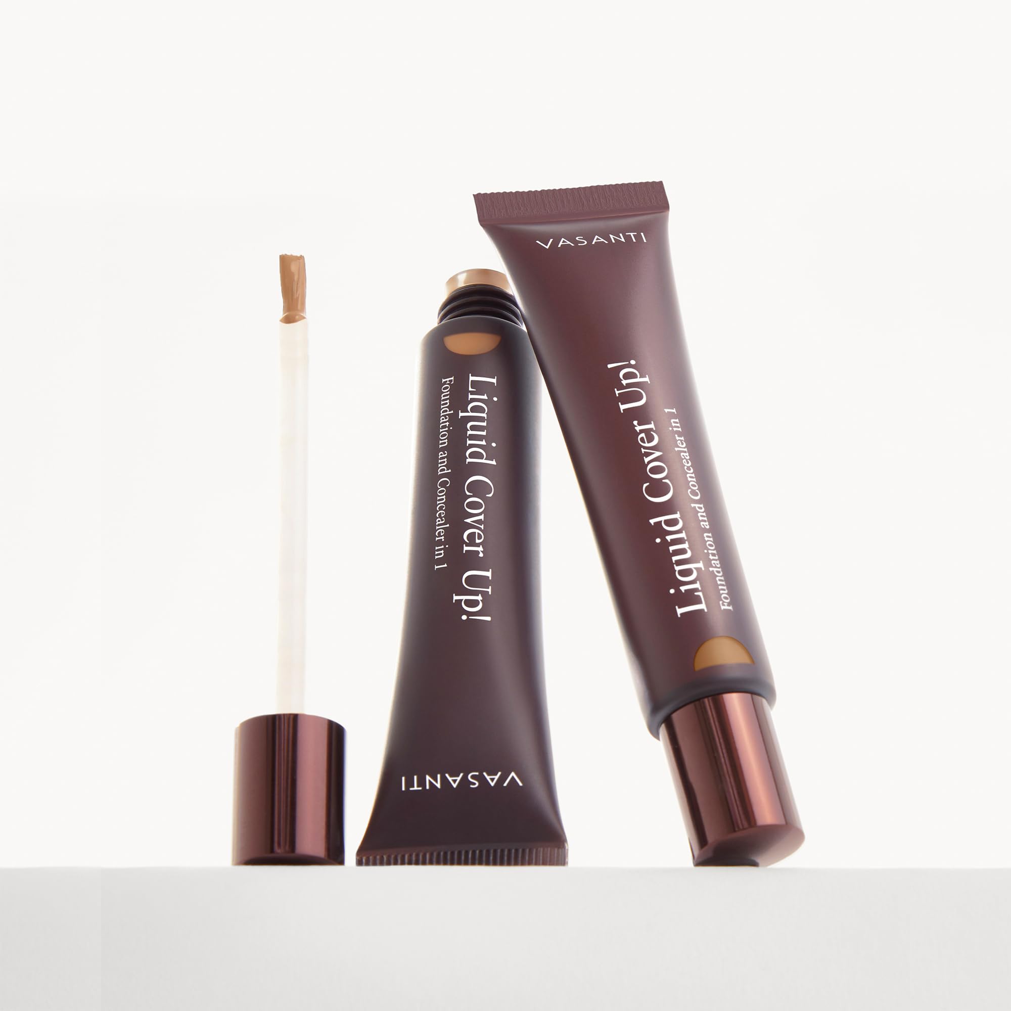 Base y corrector sin aceite en 1 – Cobertura líquida (V2) – Cobertura mate completa de larga duración sin parabenos maquillaje vegano 4
