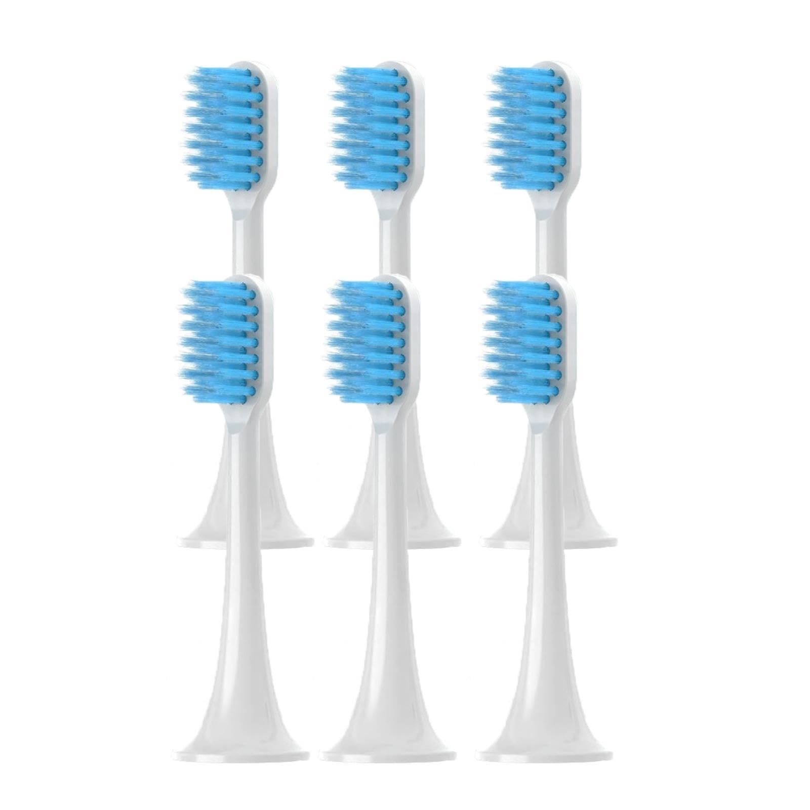 Testine, Compatibile Con Xiaomi, T300 T500 T700 | GBB-XMSOFT, copertura antipolvere, confezione sigillata, setole morbide, per adulti(6pcs)
