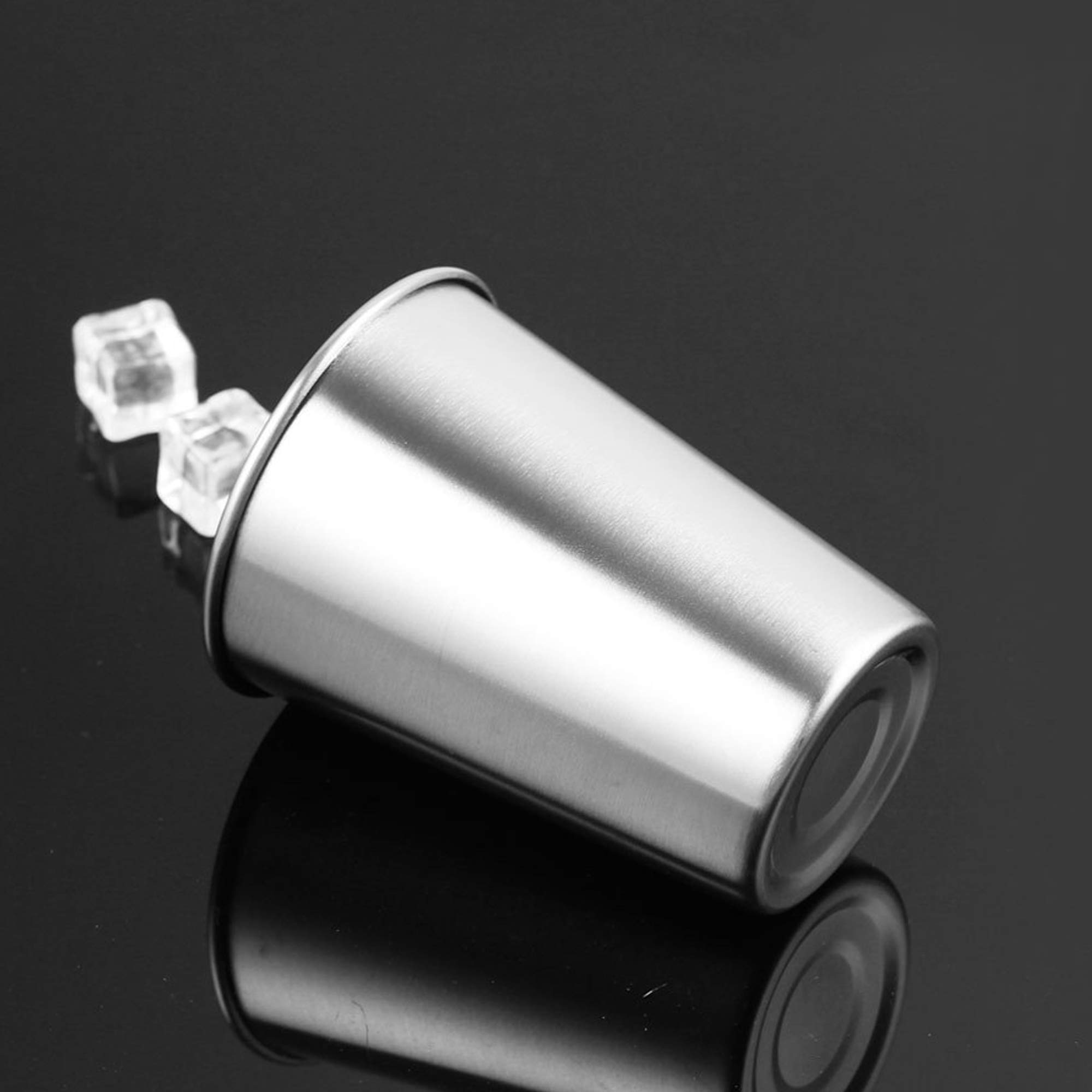 Taza Térmica De Acero Inox. Bicolor Personalizada (350 Ml