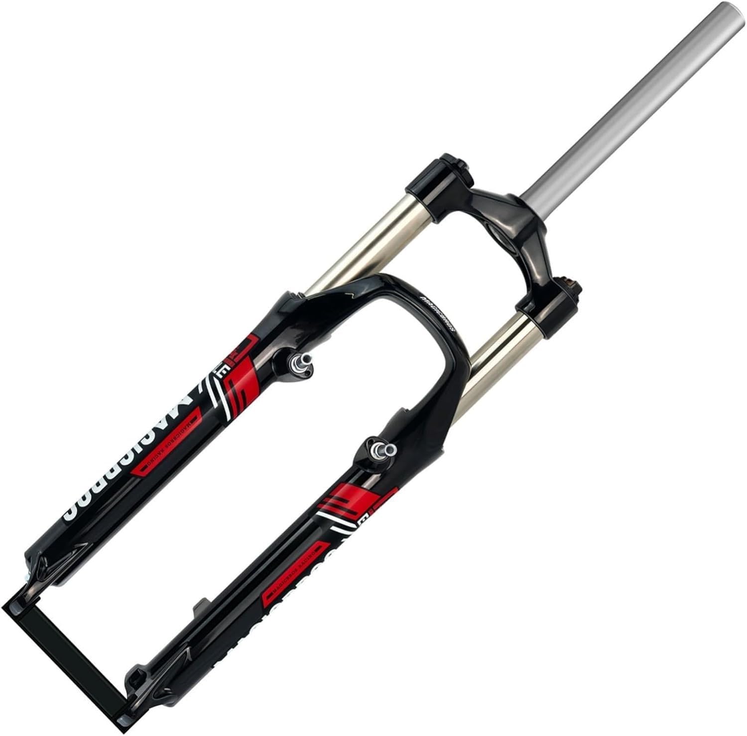 Rower Górski Amortyzowany Widelec 26 Cali QR 9 Mm Hamulec Tarczowy Stop Aluminium Mechaniczny 1 1/8'' Prosta Rura Ręczna Blokada Skok 10